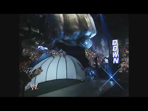 John cena,Rey mysterio & Eddie guerrero Vs JBL & The cabinet. SmackDown nober channel