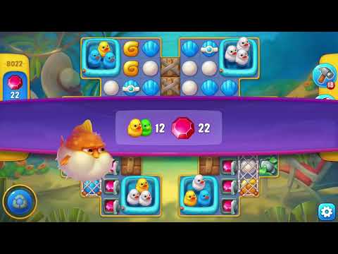 [FISHDOM Walkthrough] Level 8022 Super Hard