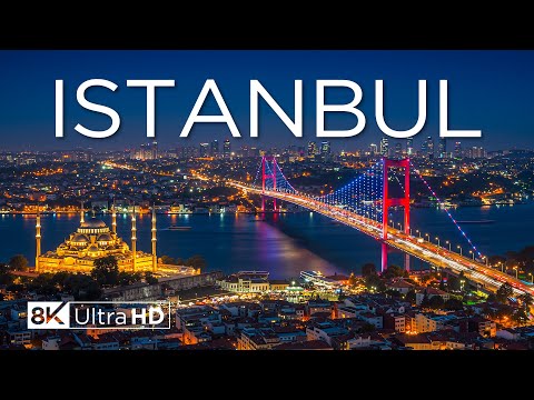Istanbul 8K – A Journey through Ottoman Palaces, Spice Markets & Bosphorus Sunsets