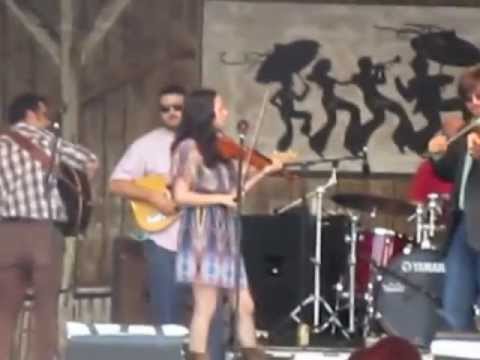 Lucia Micarelli & Red Stick Ramblers - Katrina and This City - NOLA Jazz Fest 2012