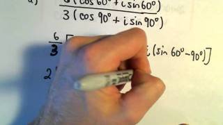 Complex Numbers: Multiplying and Dividing in Polar Form, Ex 1