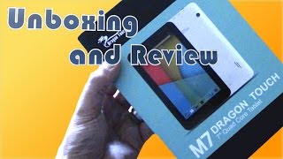 M7 Dragon Touch Android Tablet Unboxing and Thoughts