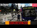 LEKKER EVEN LIVE - BUS SIMULATOR LIVESTREAM  [ROAD TO 1K SUBS!]