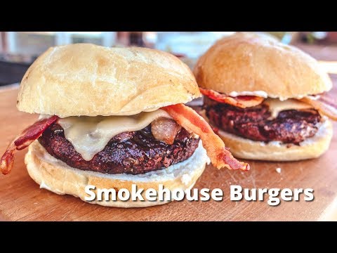 Smokhouse Burgers | Hickory Smoked Hamburgers on Big Green Egg