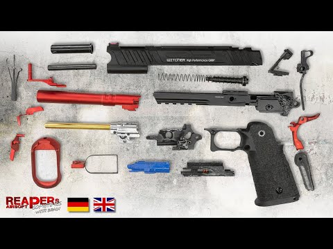 [Tech] HiCapa GBB assembling (6mm Airsoft/Softair, Army Armament, WE, AW, Marui, KJW) - EN Subs