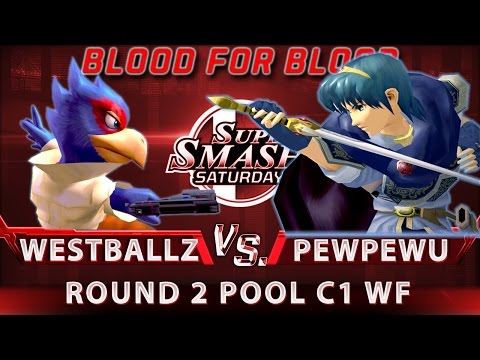 SSS: B4B - G2 | Westballz (Falco) vs. CLG | PewPewU (Marth) - SSBM Round 2 Pool C1 WF - Smash Melee