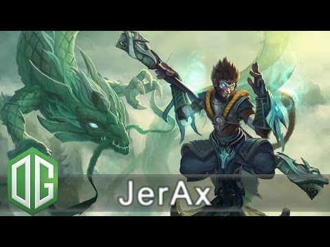 OG.JerAx Monkey King Gameplay - Ranked Match - OG Dota 2.