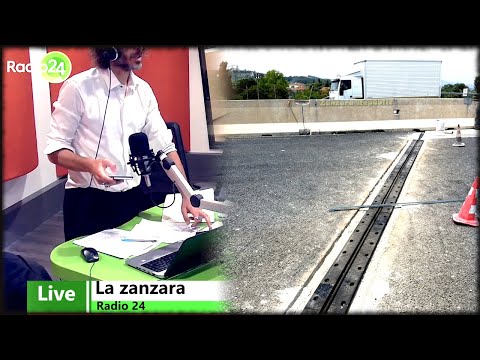 Giunto longitudinale divelto - La Zanzara 7.9.2021