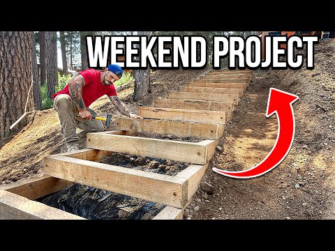 Quick and Easy Outdoor Steps