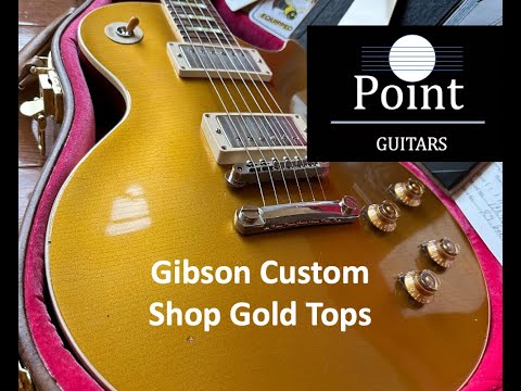 Gibson Les Paul Custom Shop Gold Top Shootout