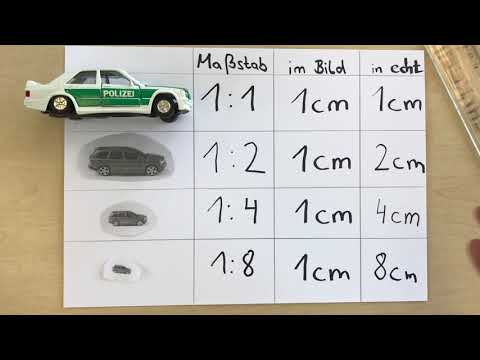 Sachunterricht Klasse 4: Maßstab