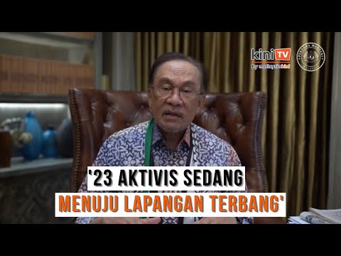 Anwar: Alhamdulillah.. 23 aktivis Malaysia ditahan Israel bebas