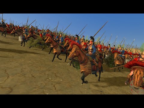 10.000 SHOCK CAVALRY vs 10.000 ARCHERS - Total War: Rome II