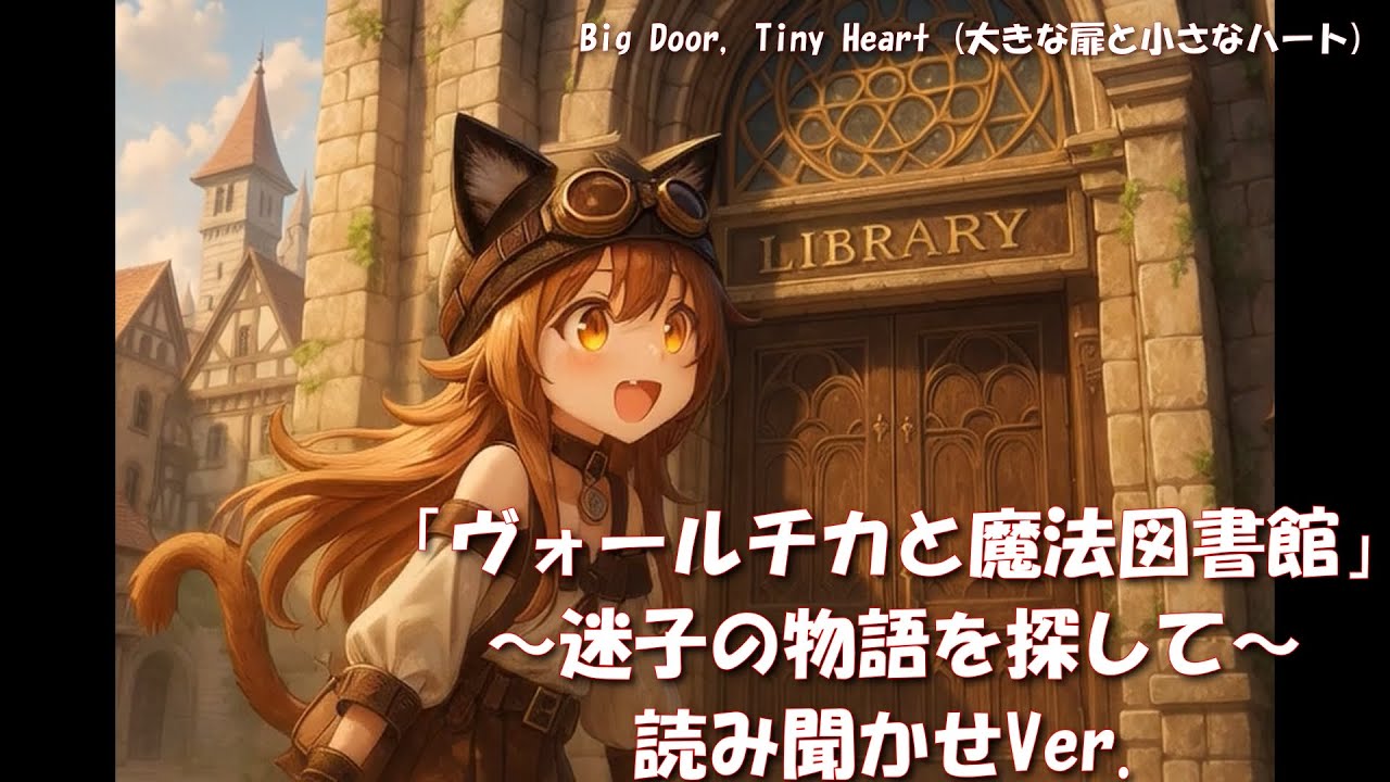 いつもと違うかとちゃんねる？【読み聞かせ】ファンタジーBGM『ヴォールチカと魔法図書館』