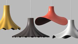 # 327 : Parametric Cosine Wave Lampshade / Grasshopper Advanced Tutorial