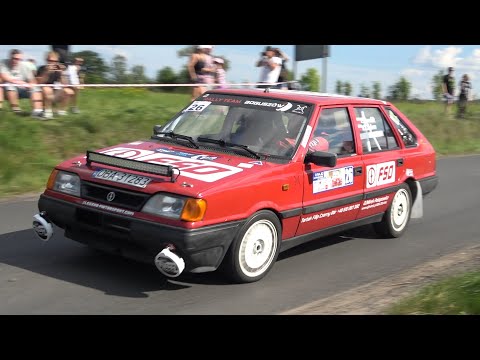2 KME Rajd Karkonosze 2023 - Paweł Pawlik / Kamil Czaban - FSO Polonez Rally