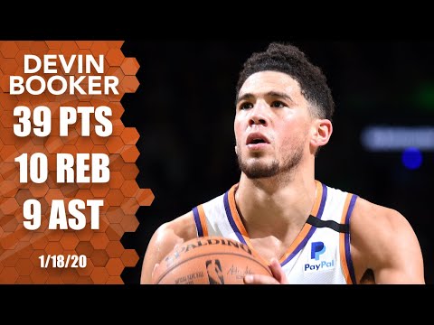 Devin Booker drops 39 points in Suns vs. Celtics | 2019-20 NBA Highlights