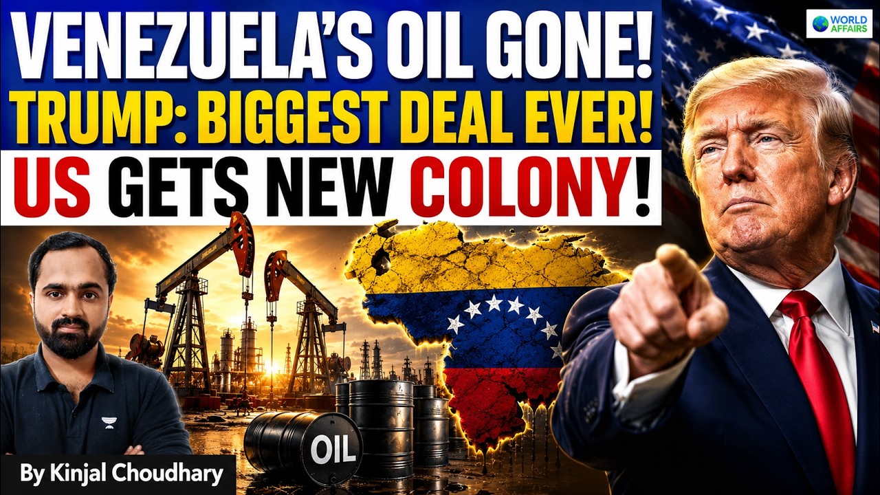 TRUMP TAKES CONTROL OF 65 BILLION Barrels of Venezuela’s Oil! US Builds NEW OIL EMPIRE! | Kinjal