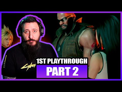 Final Fantasy VII Remake 1st Playthrough - 23 YEARS AFTER... | Part 2 - MystaGaming