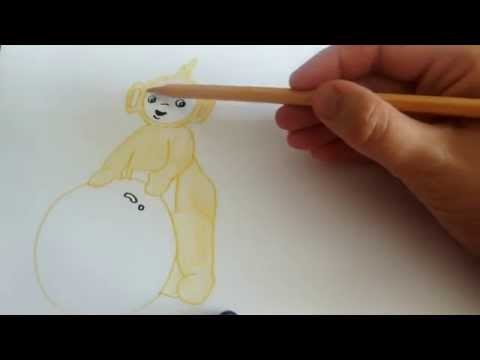 Teletubbies HD 720p draw and paint