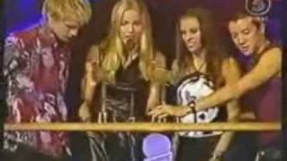 A-Teens get NRJ award 2001 for Best Swedish Group (Bästa Svenska Grupp)