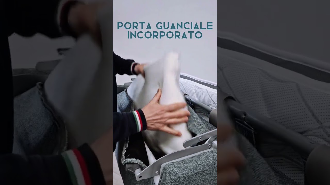 Poltrona letto artigianale trasformabile in letto singolo con materasso alto 18 cm. #PoltronaLetto