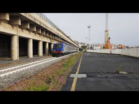 Treno Regionale+Locomotore E464.135 Regionale 5582 Reggio Calabria Centrale-Cosenza