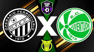 OPERÁRIO X JUVENTUDE - CAMPEONATO BRASILEIRO 2026 | NARRAÇÃO