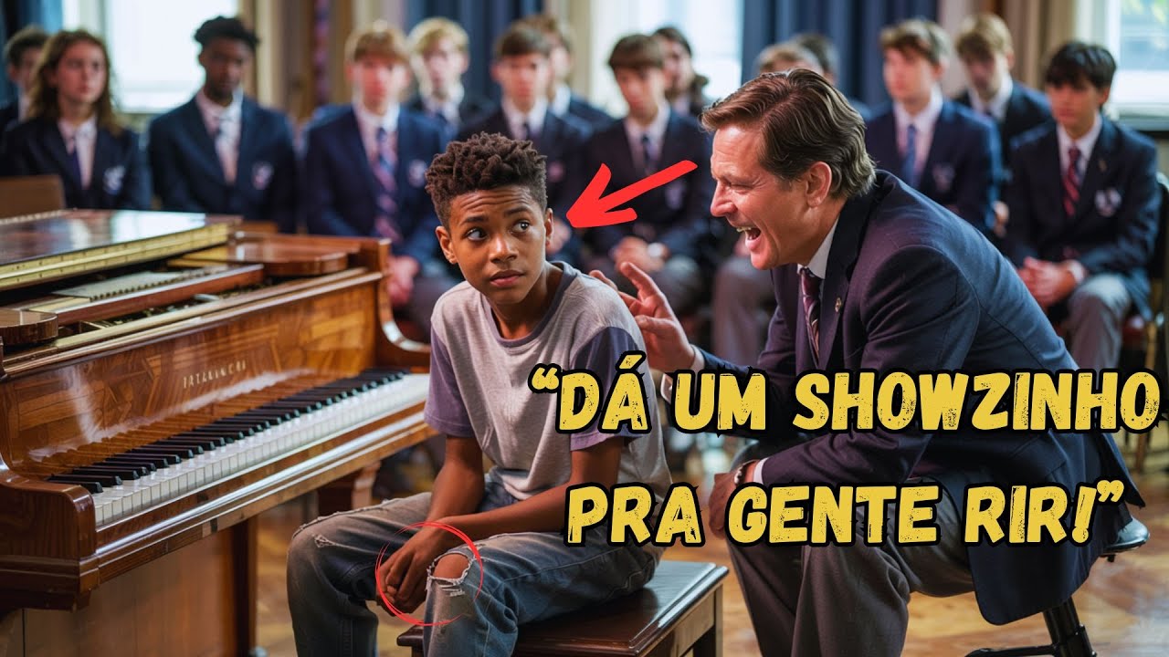 Principal Orders Black Boy to Play Piano as a JOKE — What Happened Next Shocked the Entire School