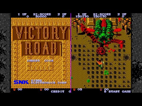 Ikari Warriors II: Victory Road Longplay (Arcade) [QHD]