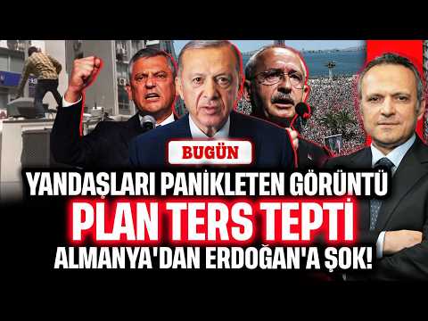 Footage that has the loyalists in a panic! The plan backfired. A shock for Erdoğan from Germany |...