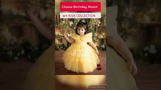 Choose Birthday Month | Birthday Dress Haul | #firstbirthday #girlsdresses #latestdressdesigns