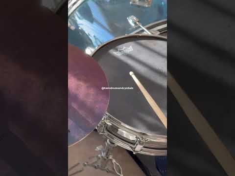 SUPER RARE PSYCHEDELIC PURPLE 12" Sabian TONY VERDEROSA VFX Mini Hats 780g 1428g image 10