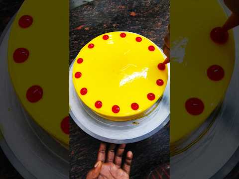Pineapple Cake | Pineapple Cake Decoration Ideas#shorts​ #short​ #shortvideo​ #youtubeshorts​ #cake​