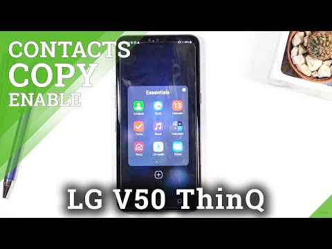 How to Copy Contact in LG V50 ThinQ – Move Phone Numbers