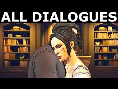 Batman & Catwoman - All Dialogues At Wayne Manor & GCPD Rooftop - BATMAN The Enemy Within Episode 3