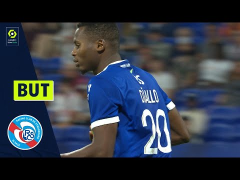 But Habib DIALLO (90' +7 pen - RCSA) OLYMPIQUE LYONNAIS - RC STRASBOURG ALSACE (3-1) 21/22