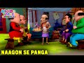 Naagon Se Panga নাগন সে পাঙ্গা Motu Patlu Comedy Cartoon Bengali Kiddo Toons