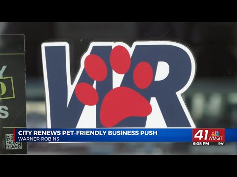 City of Warner Robins encouraging more businesses to become pet-friendly