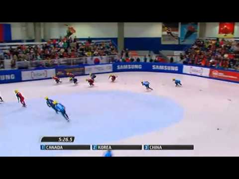 2012-13 Short Track World Cup 1 5000M Relay MEN Final A