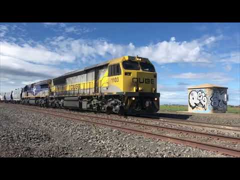 QUBE Grain enters Gheringhap Loop with 1103 leading