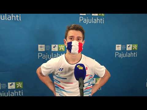 Alex Lanier makes quick work in his singles and is ready for the 'crazy' doubles