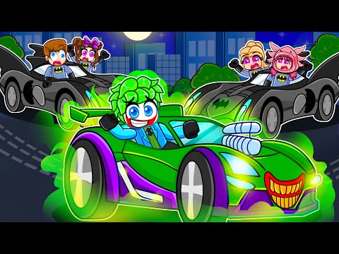 Der JOKER SPEEDRUNNER vs BATMAN HUNTER in Roblox!