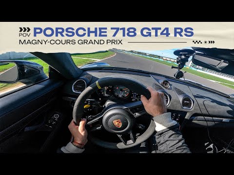 POV | PORSCHE 718 CAYMAN GT4 RS | HOTLAP | MAGNY-COURS