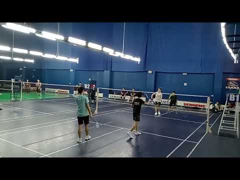 Badminton MuhibbahTeam Men's Double Sparring - Yi Hern/ Wai Yip Vs Xt / Quzairie