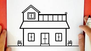 Como desenhar uma CASA
