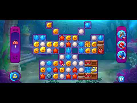 Fishdom Super Hard level 2901 no boosters フィッシュダム