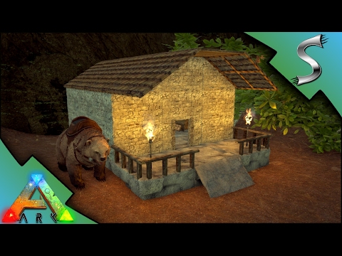 BEE FARMING SHED! BUILDING WITH CEMENT AND BRICKS! - Ark: Primitive Plus [Gameplay E10]