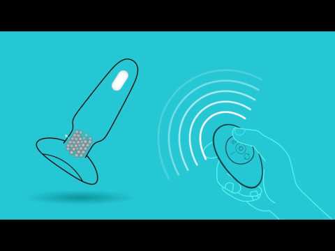 Анальная вибропробка с ротацией b-Vibe