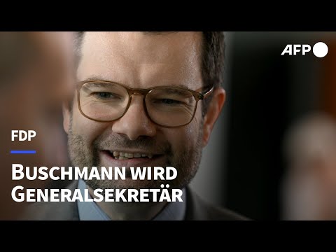 Ex-Justizminister Buschmann wird neuer FDP-Generalsekretär | AFP
